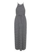 Slfanola Sl Str Ankle Dress Black Selected