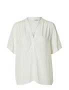 Slfsusie-Mivia Ss Top Noos White Selected