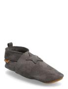 Elastic Slipper Suede Black En Fant