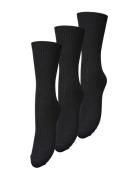 Telma Solid Sock 3 Pack Black Becksöndergaard