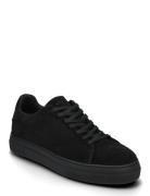 Slhdavid Chunky Suede Sneaker Noos Black Selected