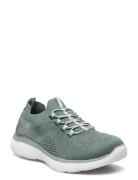 Rieker Ladies Shoes M5074-64 Beige Green Rieker