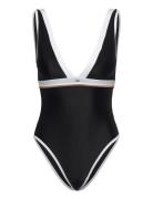 Boss Codes Swimsuit Black BOSS