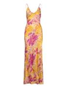 Satin Slip Dress Patterned By Ti Mo