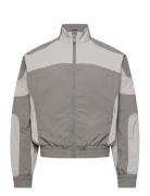 Panelled Track Jacket Grey HAN Kjøbenhavn