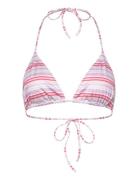 Printed Halter Triangle Bikini Top Patterned Monki