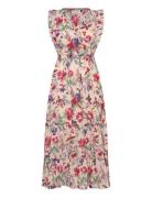 Samoll Midi Dress Sl Pink Lollys Laundry