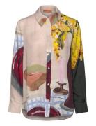 2263 Dry Viscose, Long Sleeve Shirt Patterned STINE GOYA