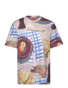 2243 Light Jersey, Short Sleeve T-S Beige STINE GOYA