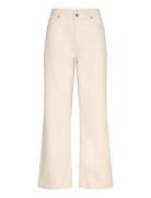 Matilda Slouchy Mid Rise Wide Jeans Cream Malina