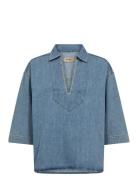 Mmmerla Deco Shirt Blue MOS MOSH