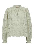 Mmtazzin Caza Blouse Green MOS MOSH