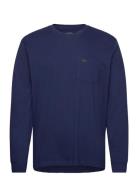 Ls Pocket Tee Navy Lee Jeans