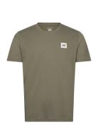 Regular Tee Woven Label Green Lee Jeans