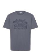 Americana Tee Blue Wrangler