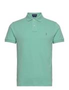 Slim Fit Mesh Polo Shirt Green Polo Ralph Lauren