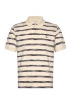 Striped Polo Cream GANT