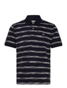 Striped Polo Black GANT