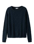 Nkmlyle Ls Knit Blue Name It