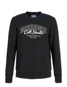 Jjmakoto Sweat Crew Neck Jnr Black Jack & J S