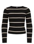 Kogibi Ls Rib Boatneck Cp Knt Navy Kids Only