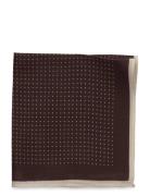 Hankie With Dots Brown Lindbergh Black