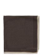 Hankie With Dots Brown Lindbergh Black