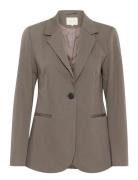 Kasakura Blazer Brown Kaffe