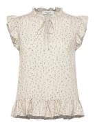 Rwelif Sl Regular Top Cream Rosemunde