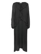 Slharietta Maxi Dress Black Soaked In Luxury