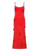 Lanae Maxi Dress Red Bardot