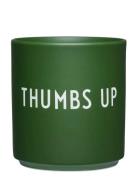 Favourite Cup - Celebration Green Design Letters