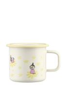 Moomin Enamel Mug Flowers 3,7Dl Yellow Muurla