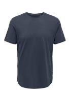 Onsmatt Longy Ss Tee Noos Navy ONLY & SONS