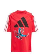 Lk Mrvl Sm T Red Adidas Sportswear