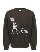 Onsbanksy Vtg Crew Neck Vd Grey ONLY & SONS