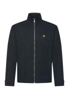 High Neck Twill Jacket Navy Lyle & Scott