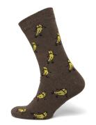 Fruit Bamboo Sock Brown Lindbergh