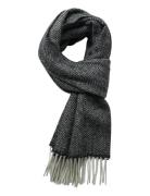 Bs Bue Scarf Grey Bruun & Stengade