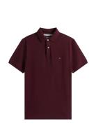 1985 Regular Polo Burgundy Tommy Hilfiger