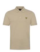 Plain Polo Shirt Beige Lyle & Scott