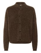 Alphagz Short Cardigan Brown Gestuz