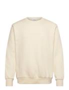 O-Neck Brand Carrier Sweatshirt Cream Lindbergh