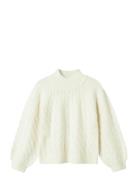 Nkfnadalie Ls Knit Cream Name It