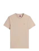 Tjm Xslim Jaspe Htr Tee Ext Beige Tommy Jeans