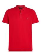 Liquid Cotton Reg Seasonal Polo Red Tommy Hilfiger