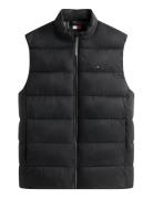 Mid Weight Vest Black Tommy Hilfiger
