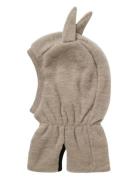 Nmfwmino W/Ear Wo/Po Bru Balaclav W/Fle Beige Name It