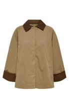 Onlorchid Mix Cordoroy Parka Coat Cs Otw Beige ONLY