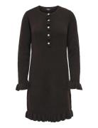 Onlmera Life Ls Frill Dress Ex Knt Brown ONLY